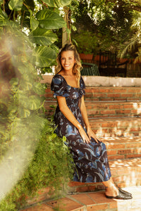 Vestido Meredith Maxi Midnight Blue