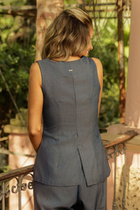 Blusa Irma Soft Denim