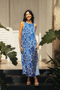 Vestido Reese Waves