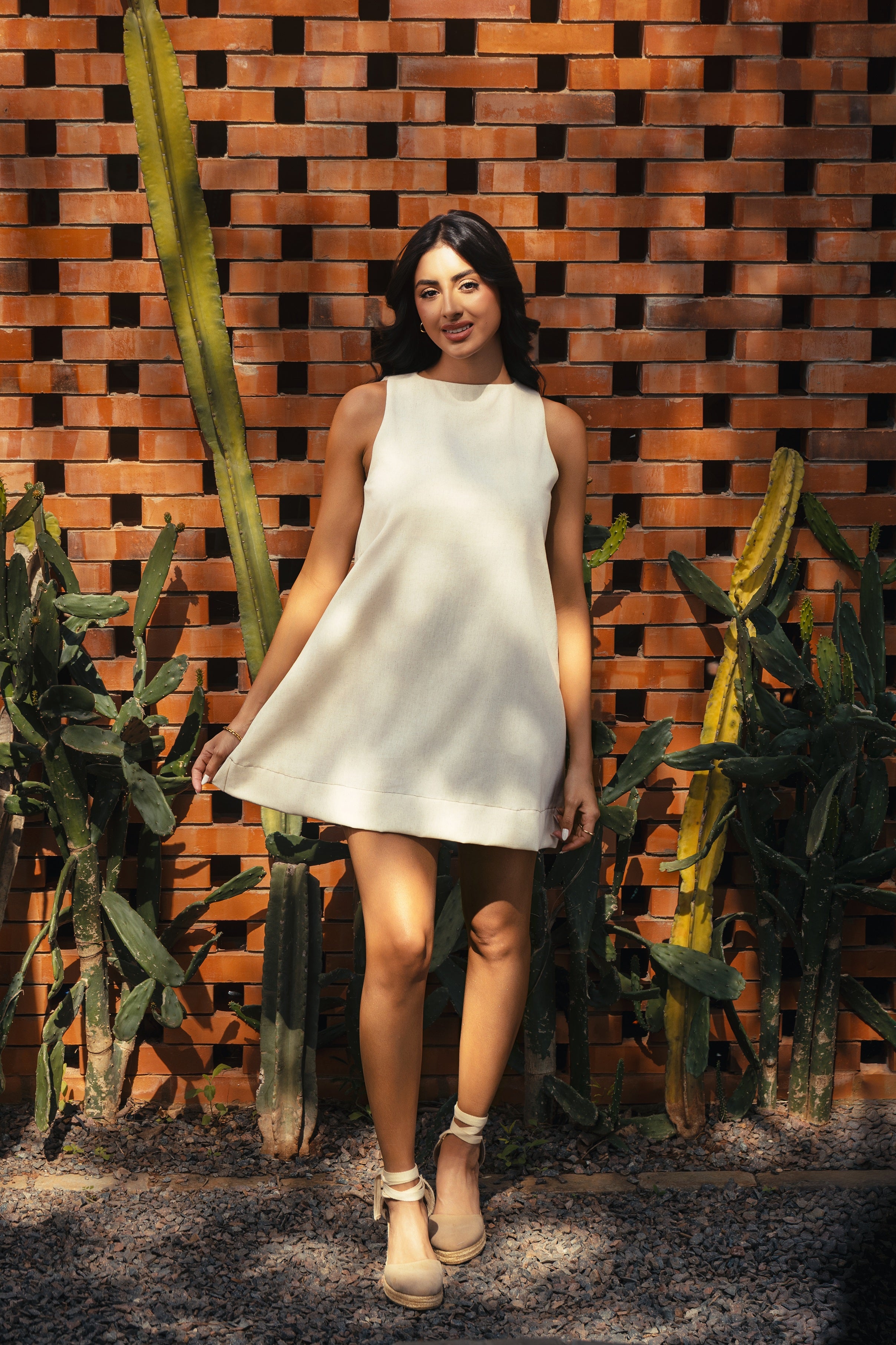 Vestido Penny Ivory