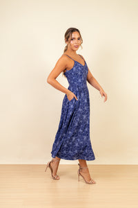 Vestido Kathleen Maxi Summer Blues