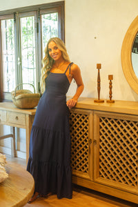 Vestido Lauren Maxi Navy