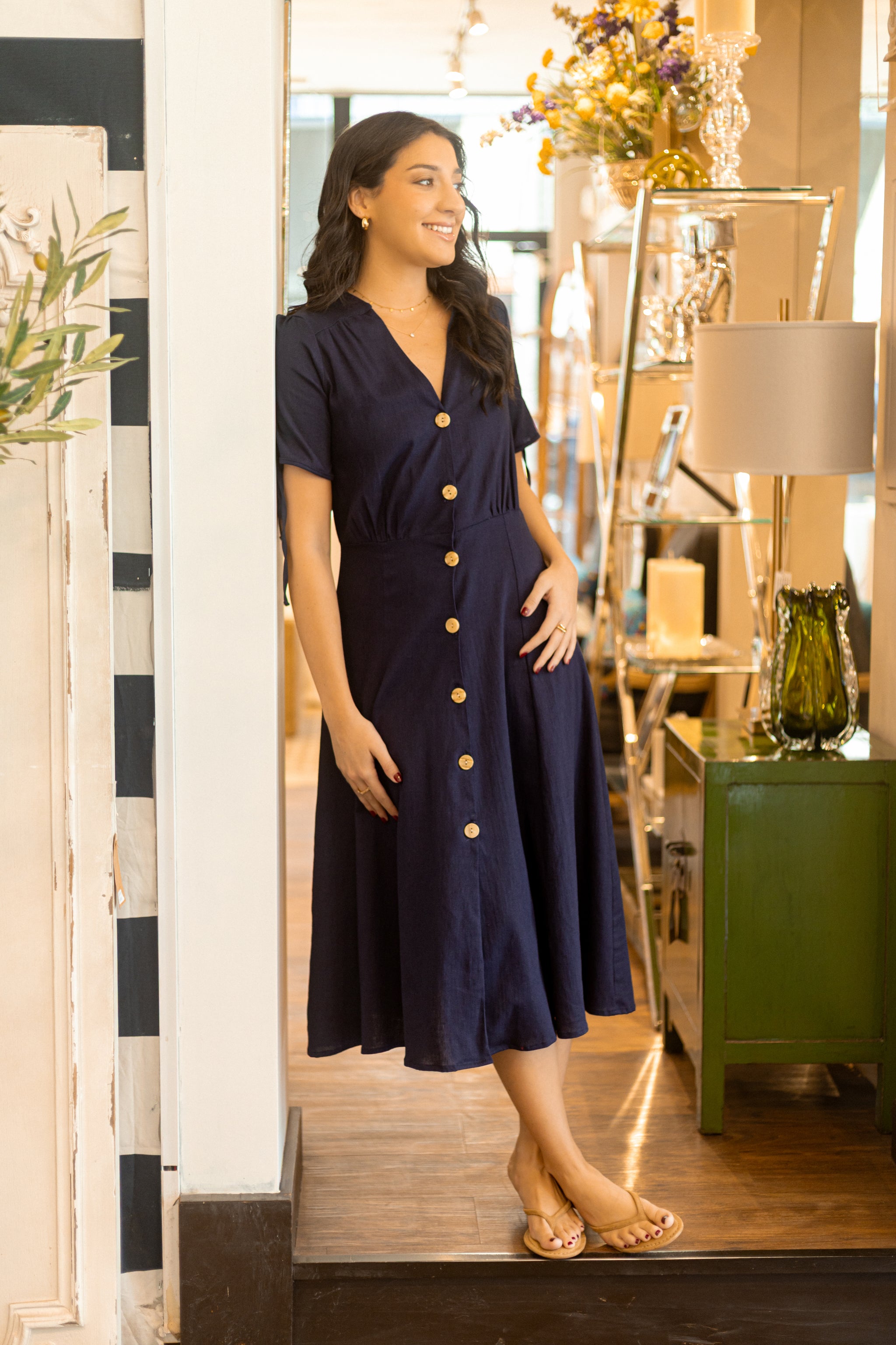 Vestido Colette Navy