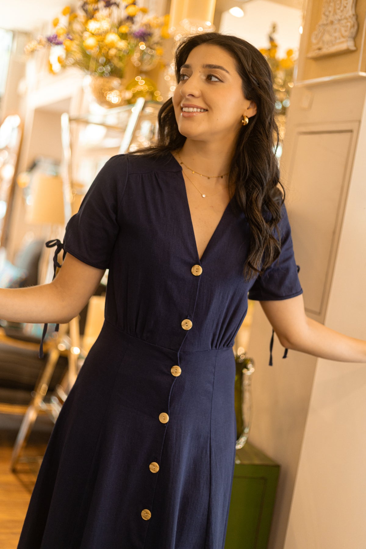 Vestido Colette Navy