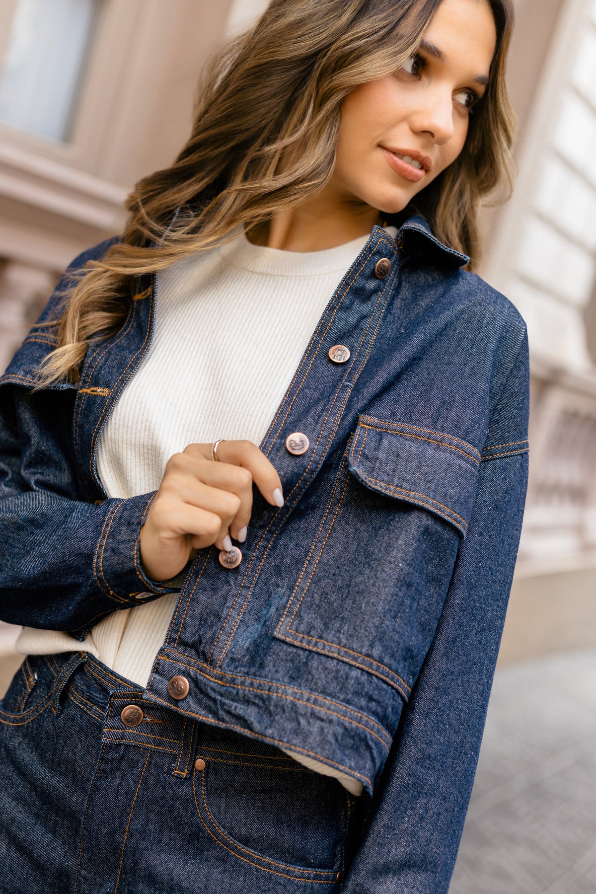 Campera Jamie Deep Blue