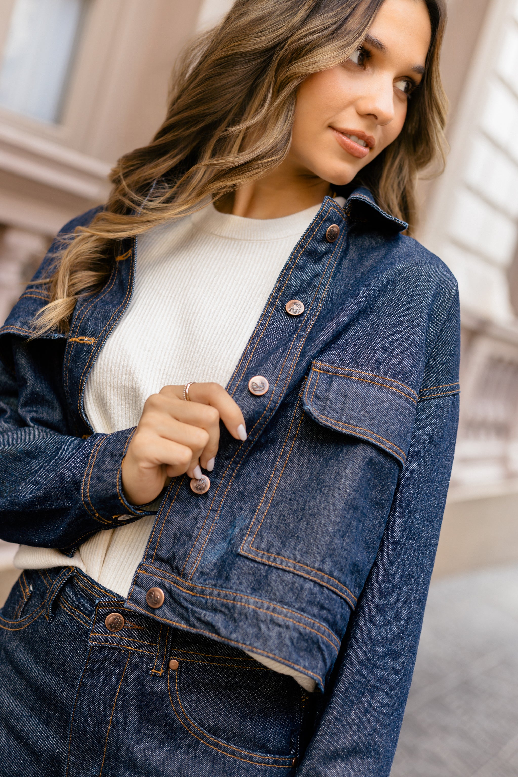 Campera Jamie Deep Blue