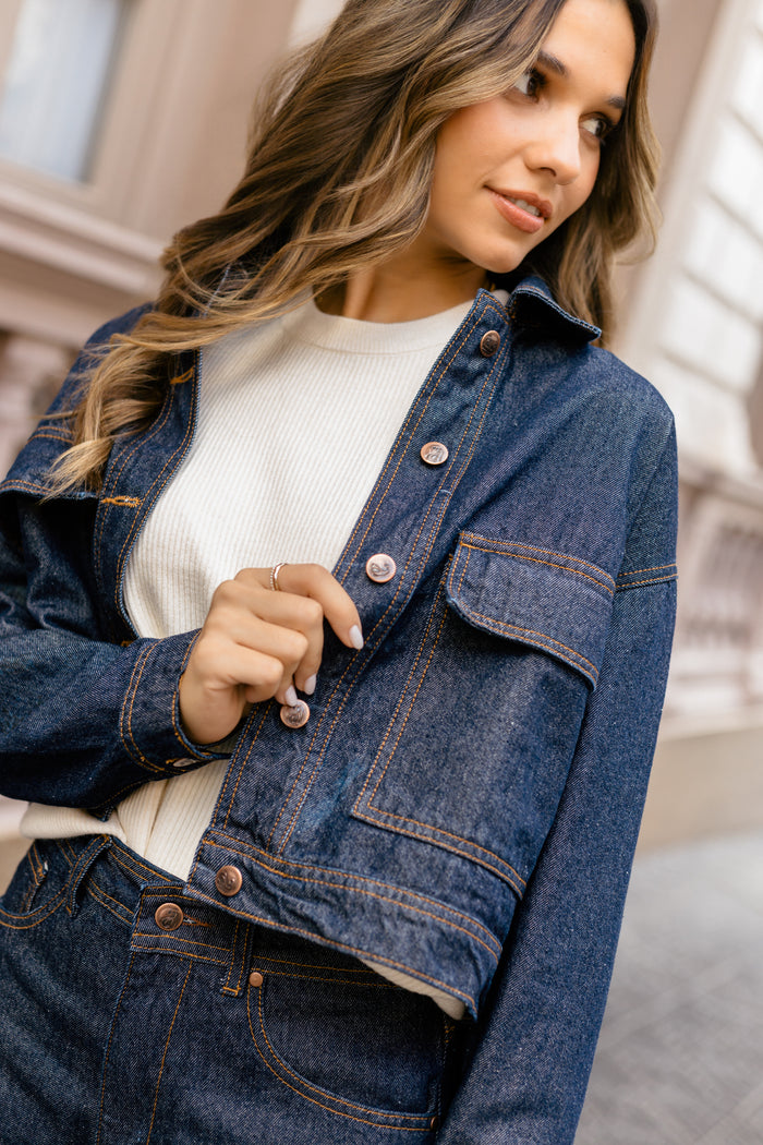 Campera Jamie Deep Blue