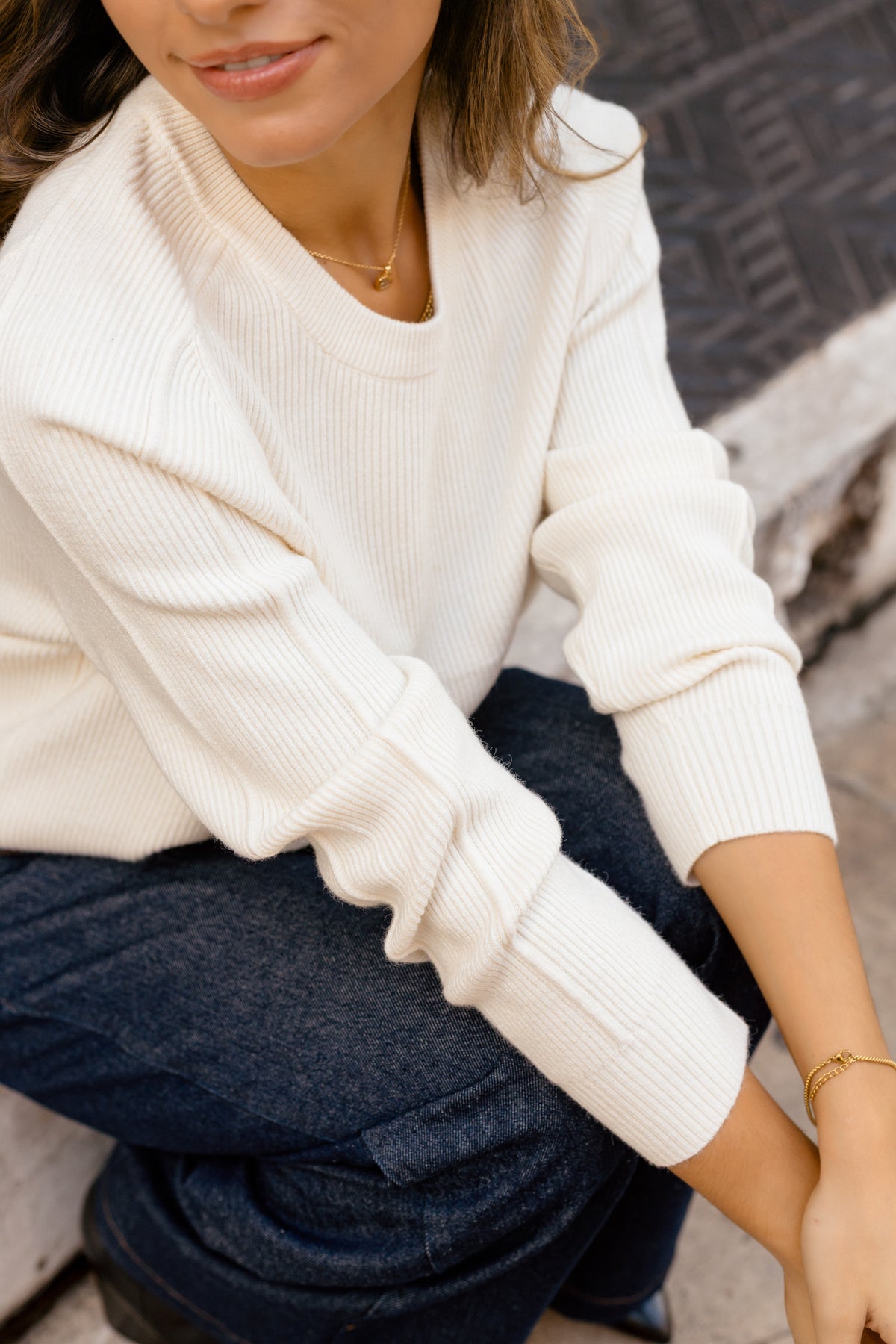 Sweater Polly Ivory