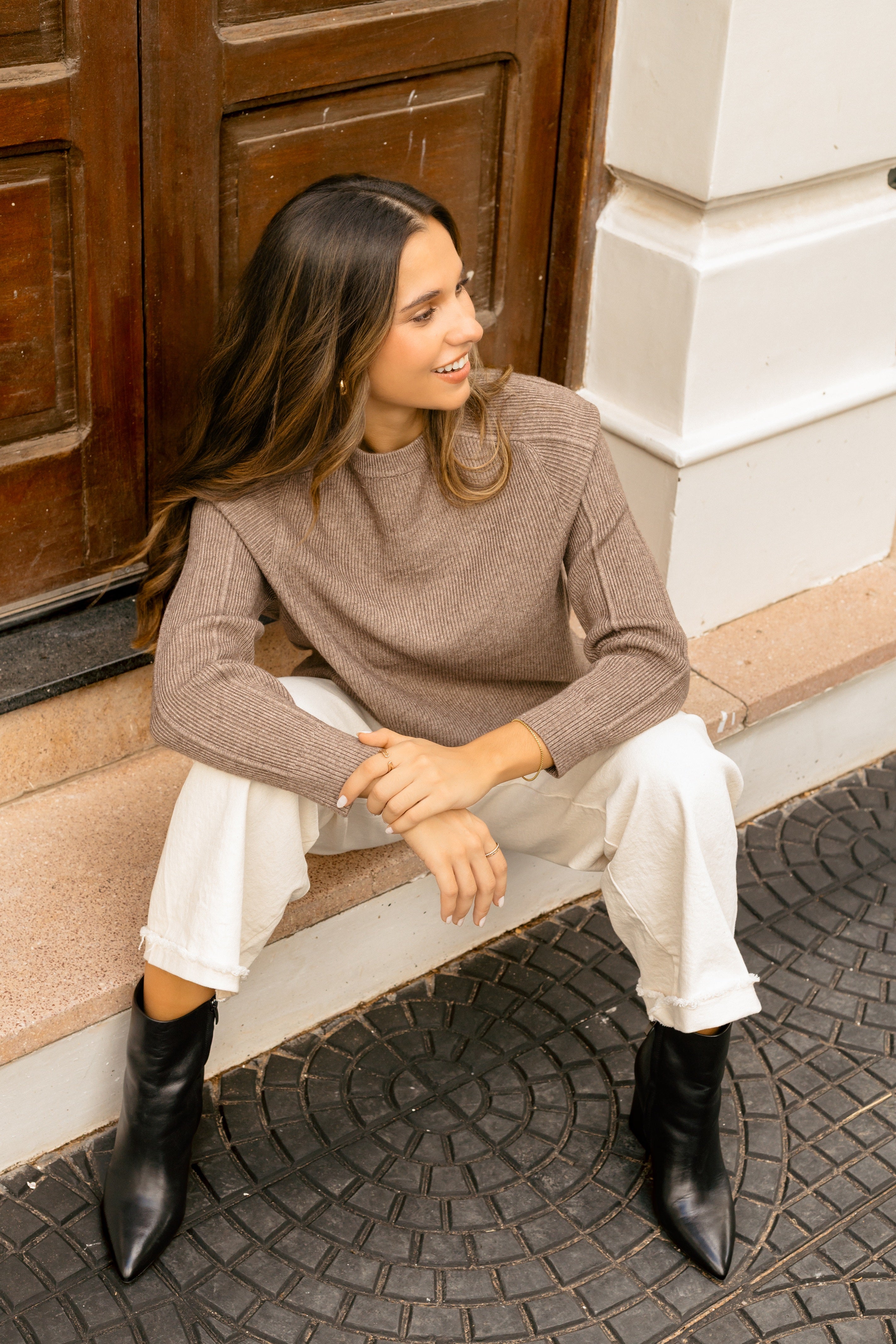 Sweater Polly Soft Brown