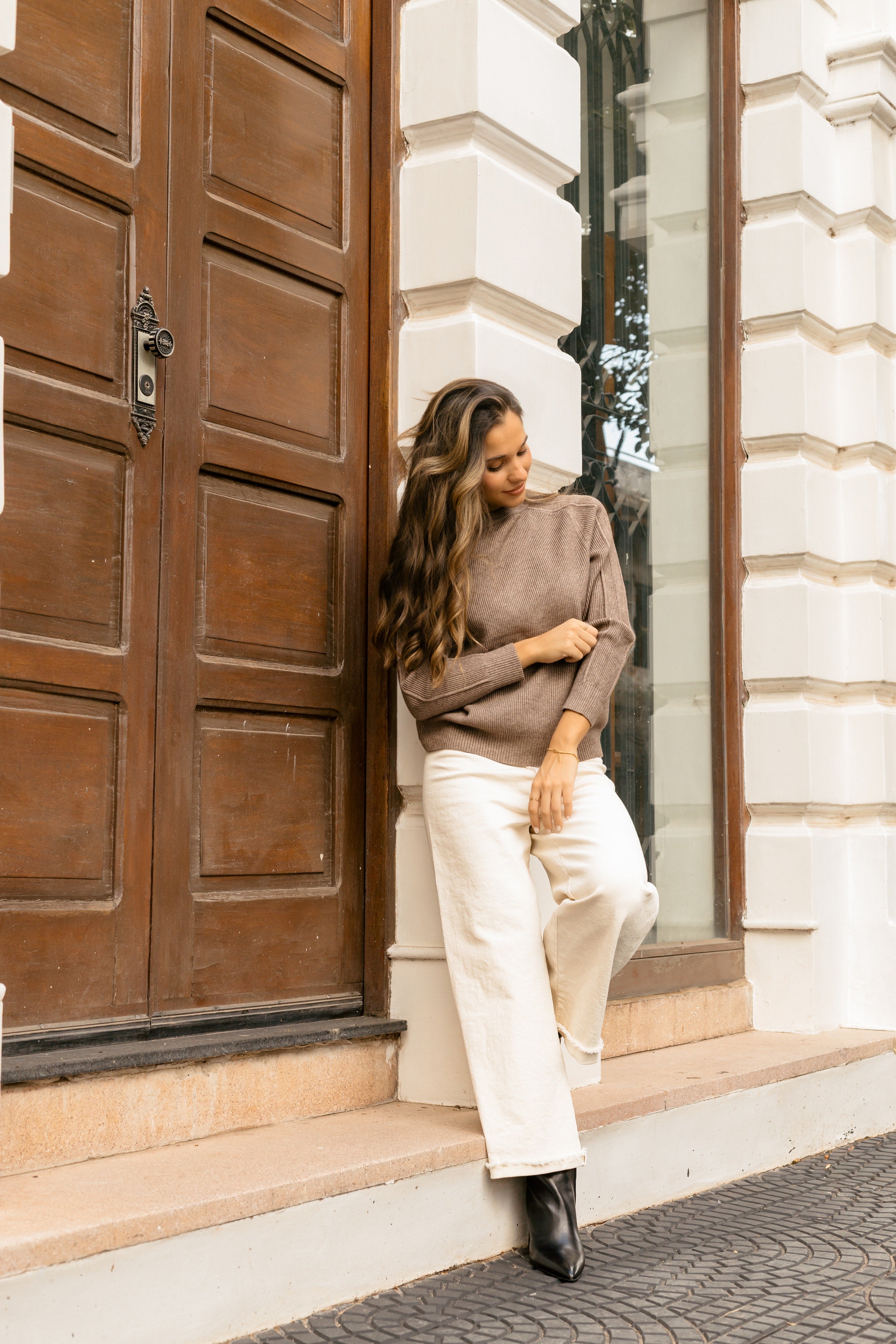 Sweater Polly Soft Brown