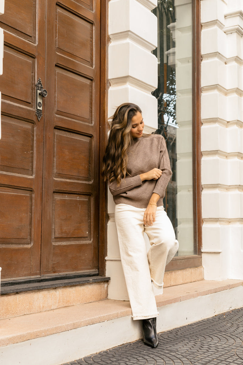 Sweater Polly Soft Brown