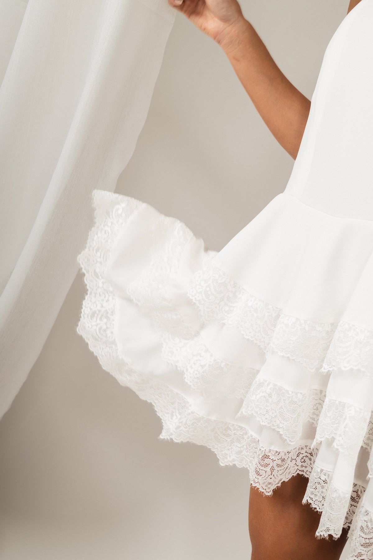 Vestido Heather Blanc