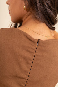 Vestido Penny Cacao