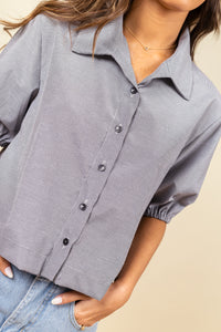 Camisa Magnolia Pinstripe