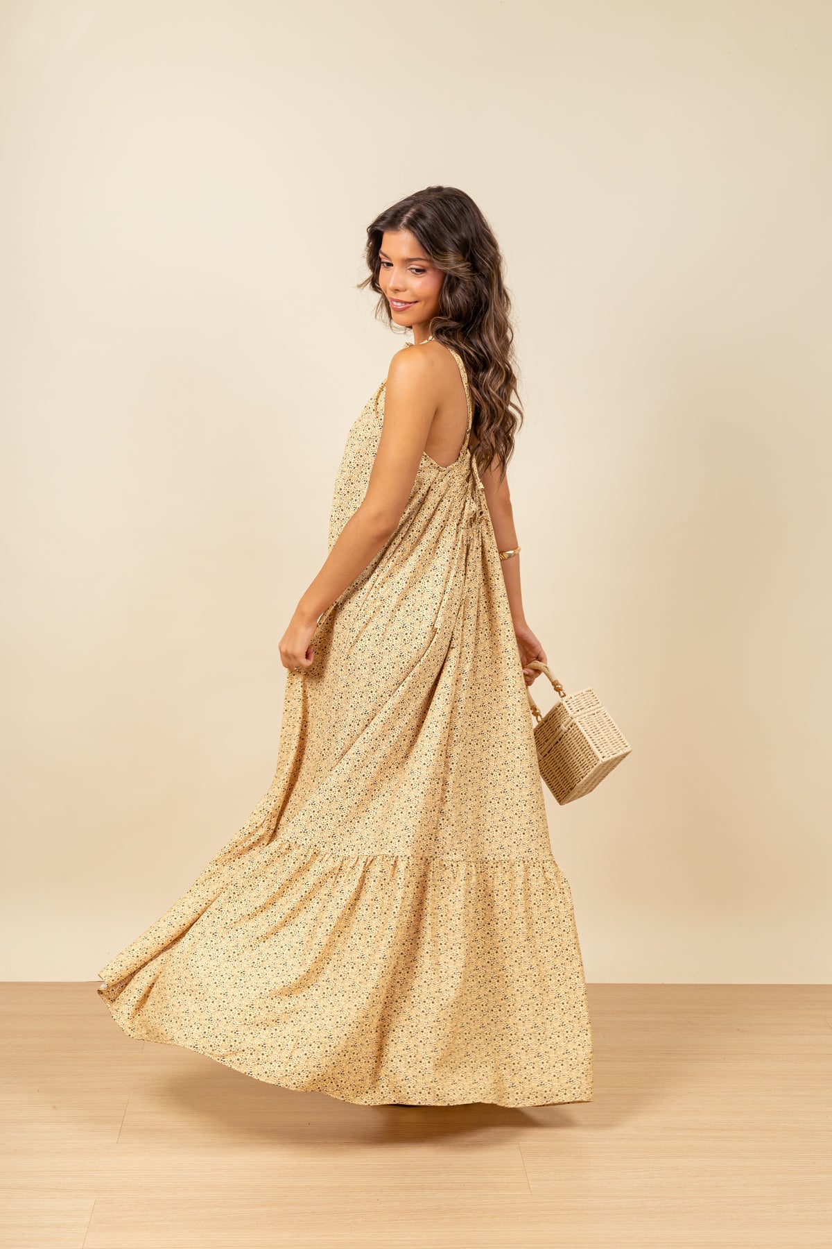 Vestido Lamia Maxi Petite Garden