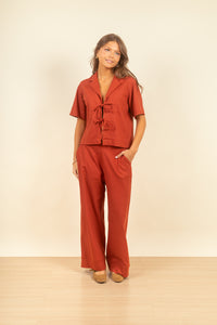 Blusa Griselda Terracota