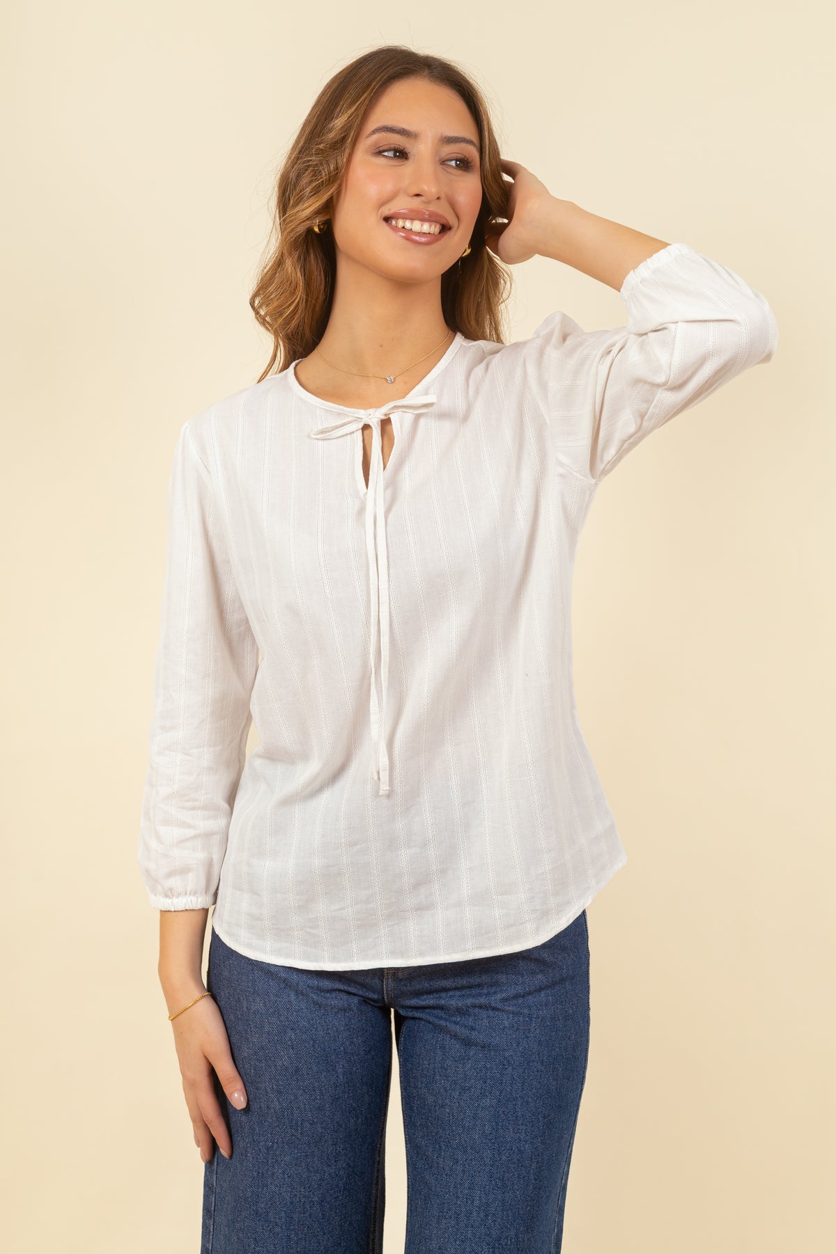Blusa Florencia Coconut