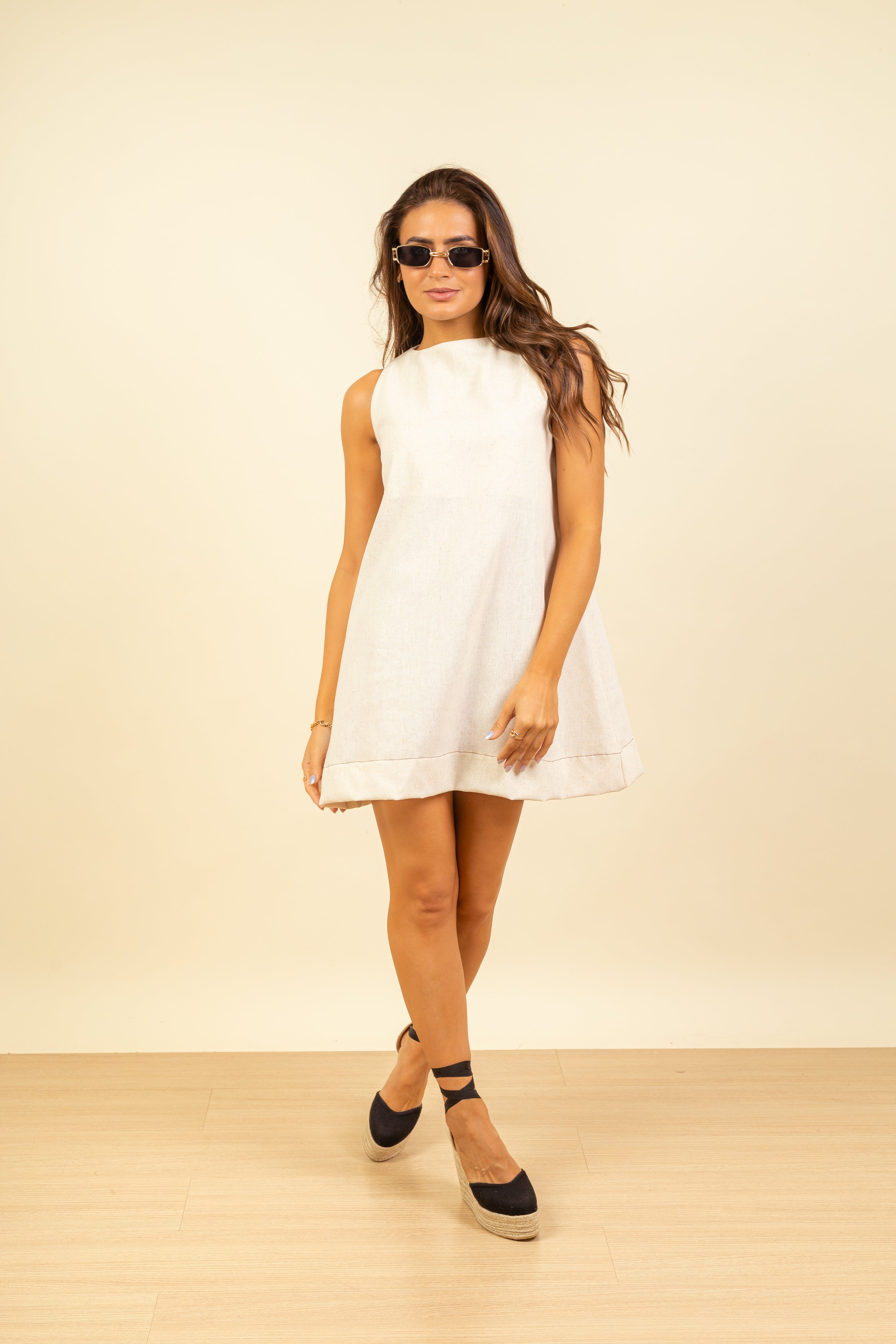 Vestido Penny Ivory