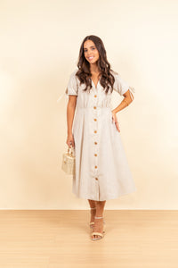 Vestido Colette Light Beige