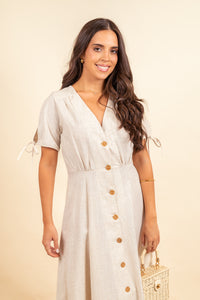 Vestido Colette Light Beige