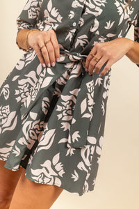 Vestido Mayara Green Rose