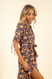 Vestido Talbot Abstract Gold