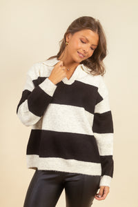 Sweater Drew B&W