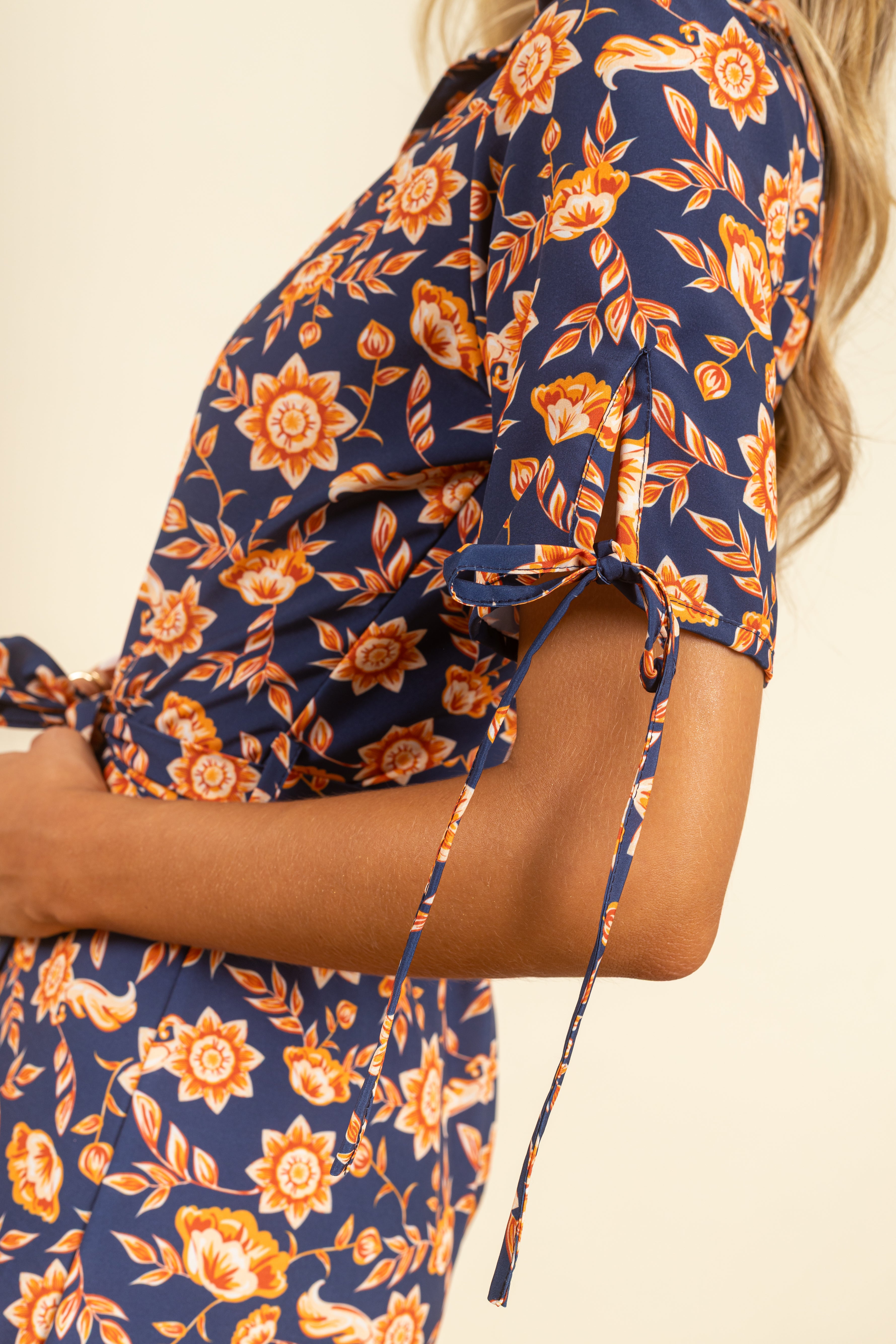 Vestido Talbot Abstract Gold