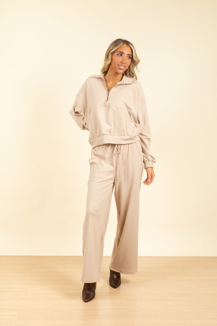 Pantalon Poppy Ivory