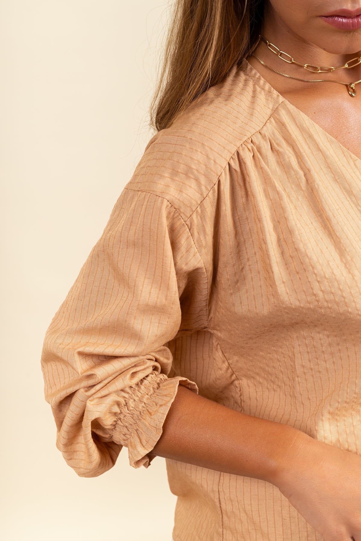 Blusa Lina Chesnut