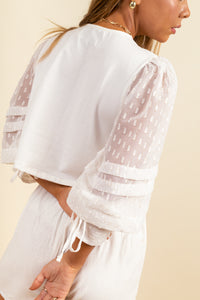 Blusa Iris Blanc