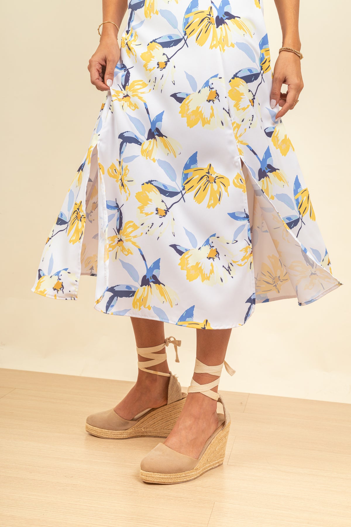 Vestido Ara Midi Bright Valley