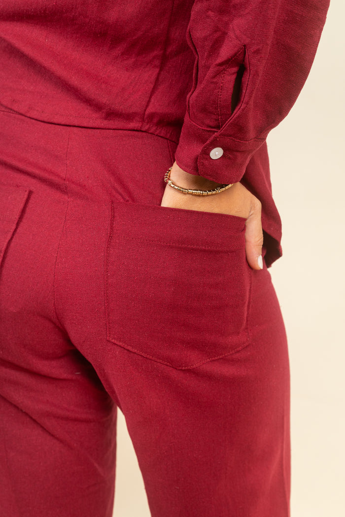Pantalon Xiomara Merlot