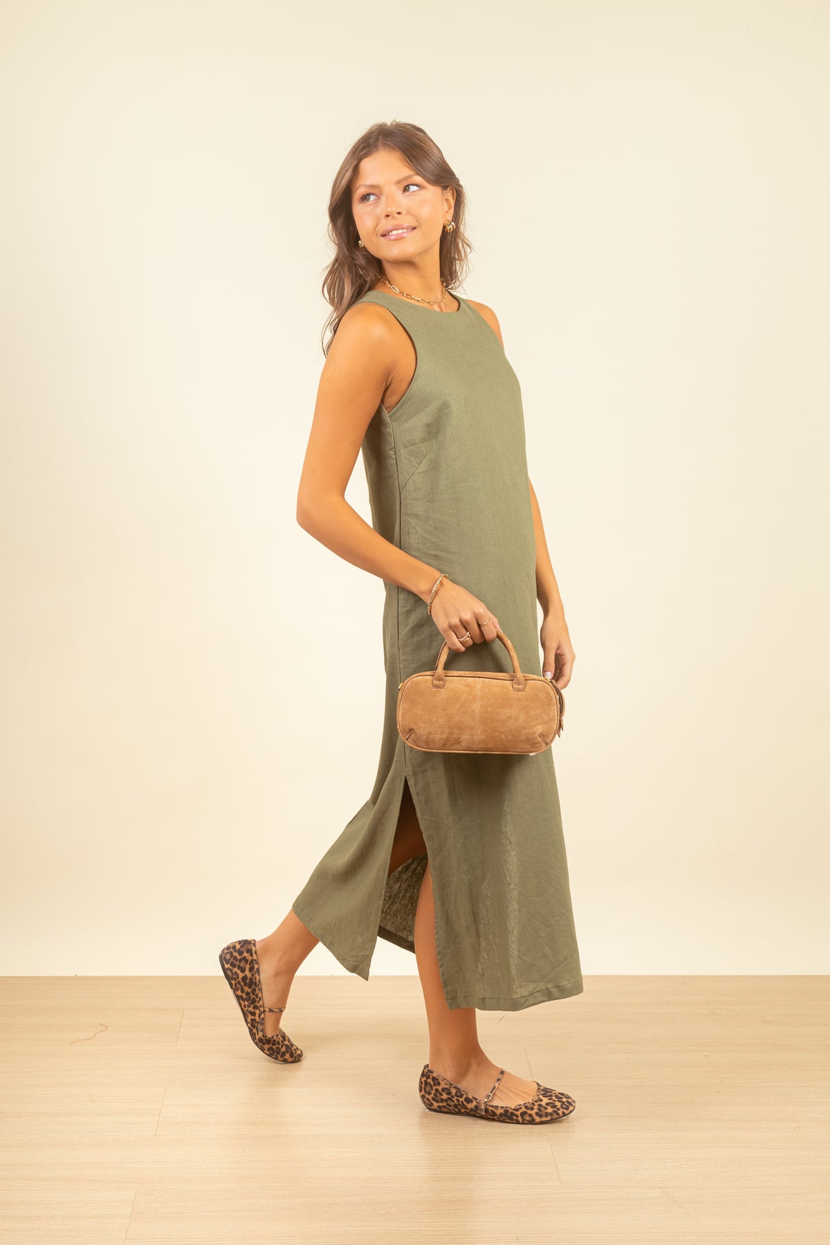 Vestido Reese Olive