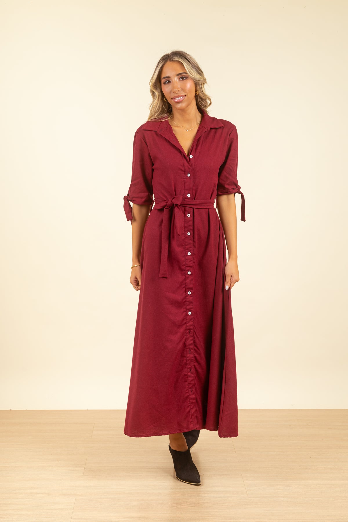 Vestido Ivy Merlot
