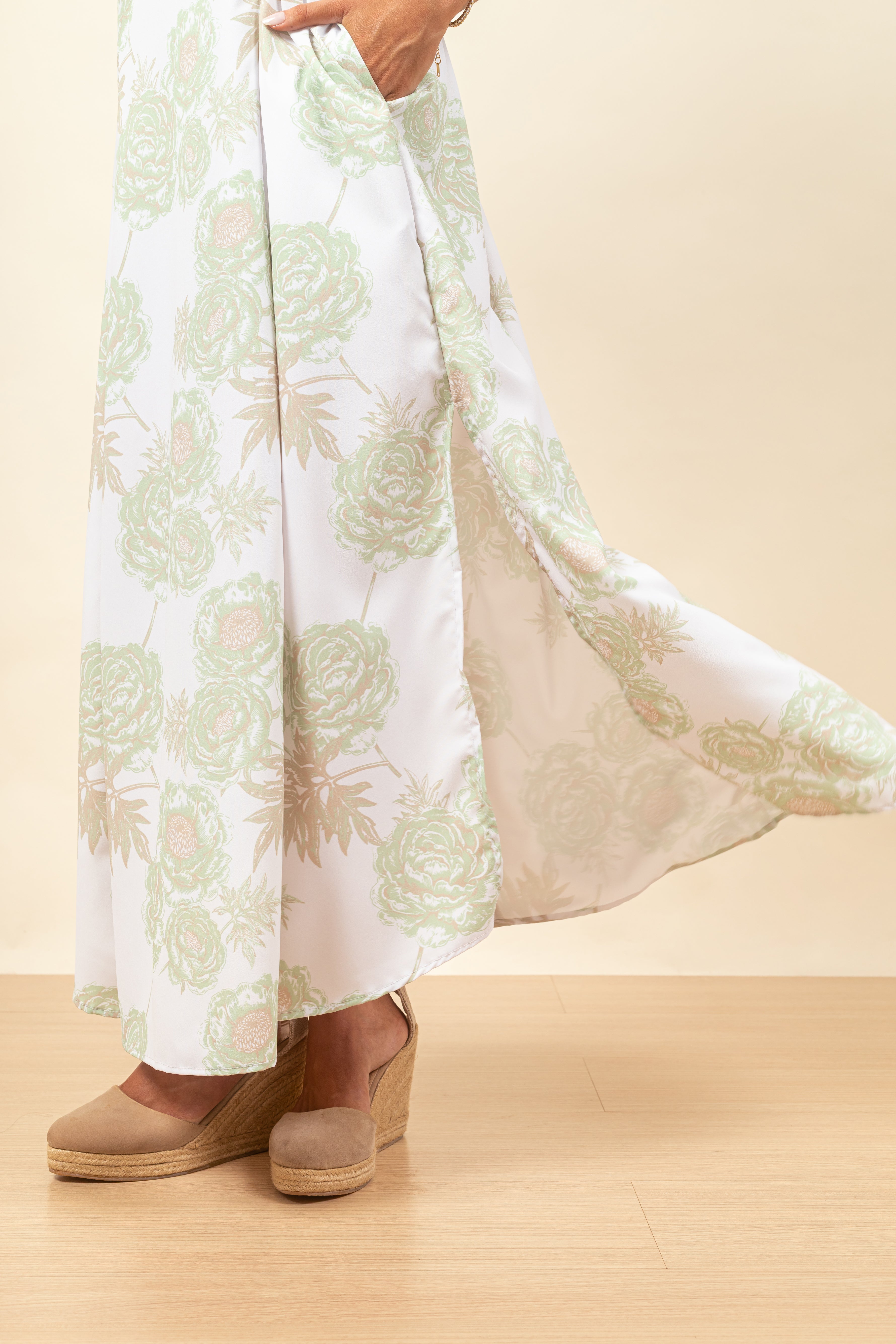 Vestido Carolina Green Meadow