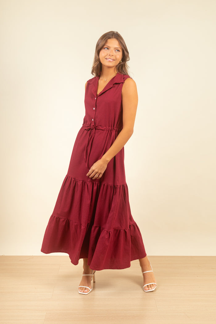 Vestido Yolanda Merlot