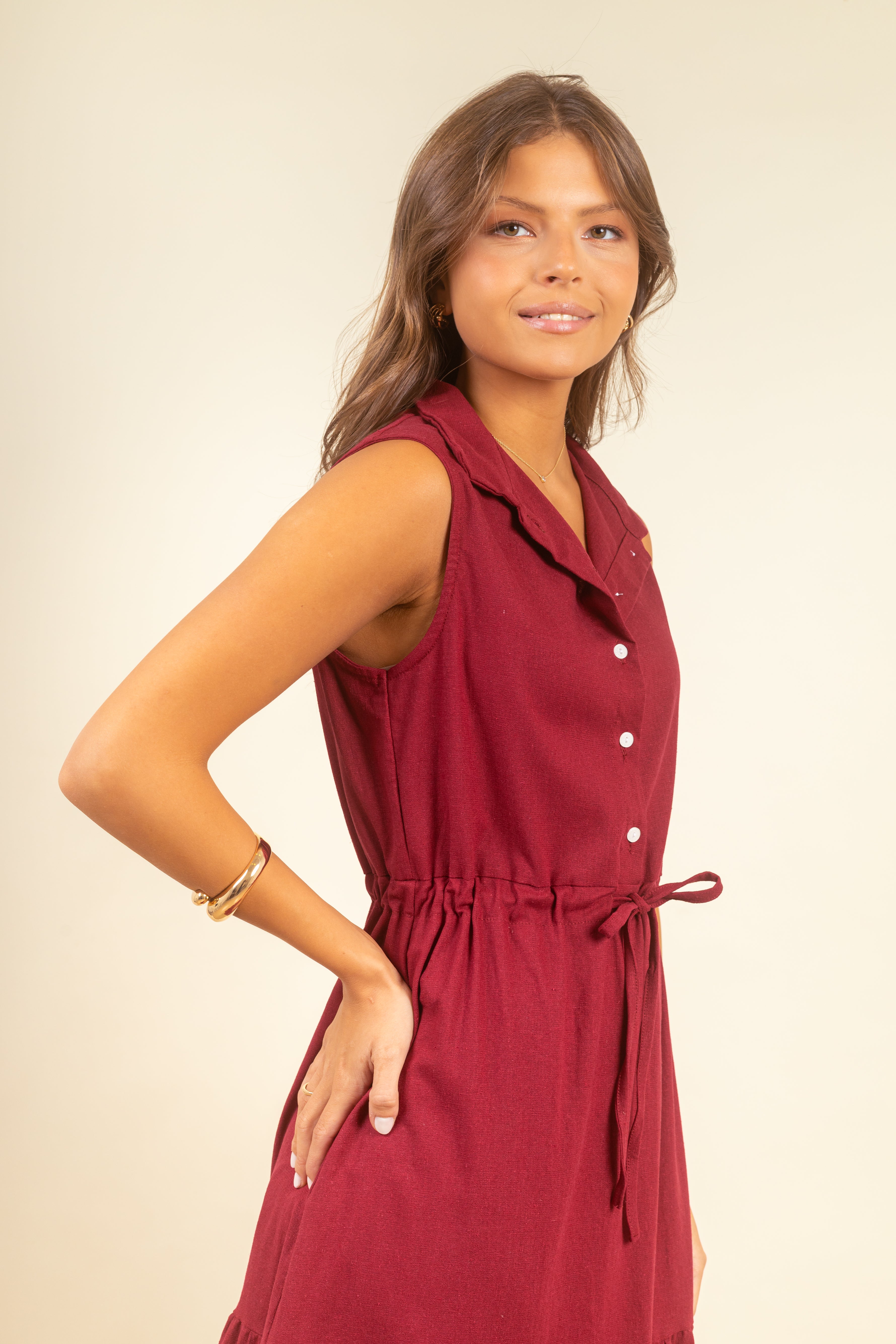 Vestido Yolanda Merlot