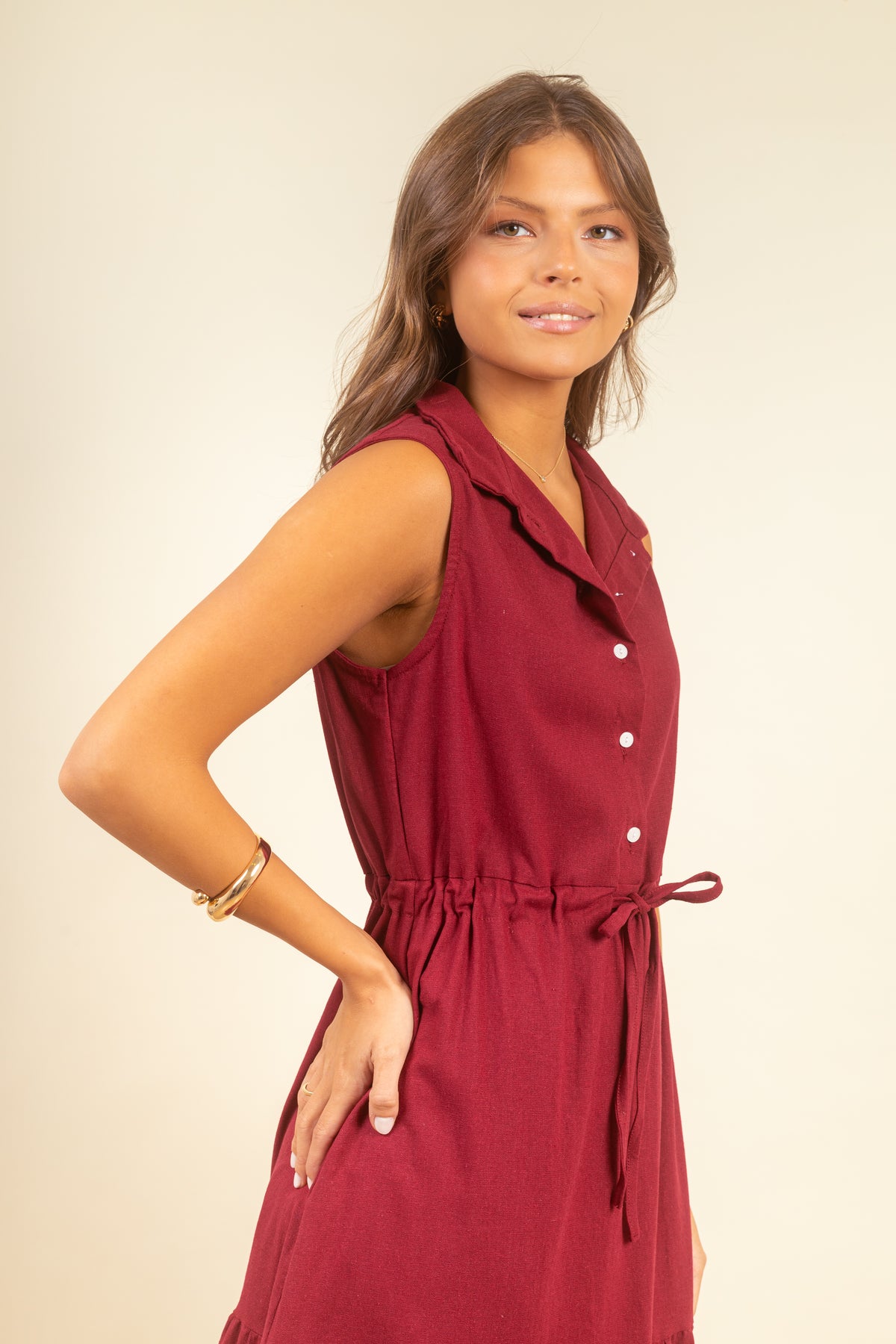 Vestido Yolanda Merlot