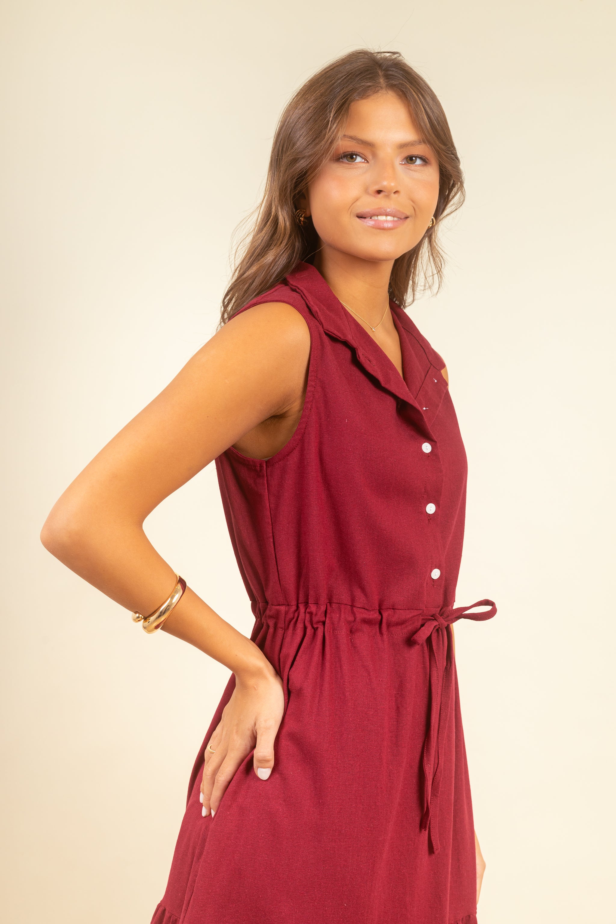 Vestido Yolanda Merlot