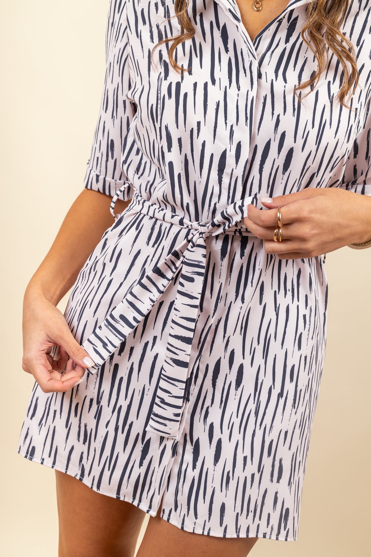 Vestido Anja Mini Stripey