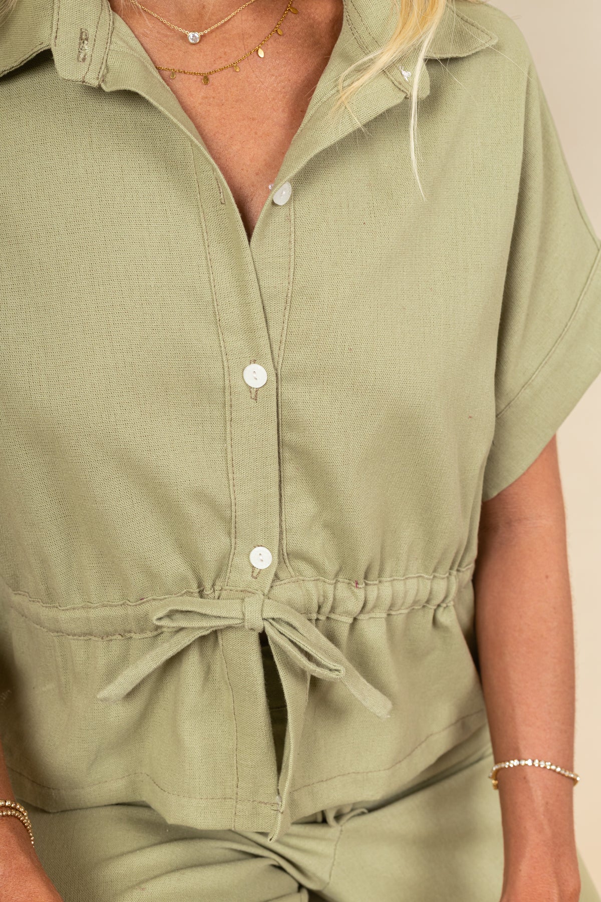 Camisa Ayelen Olive
