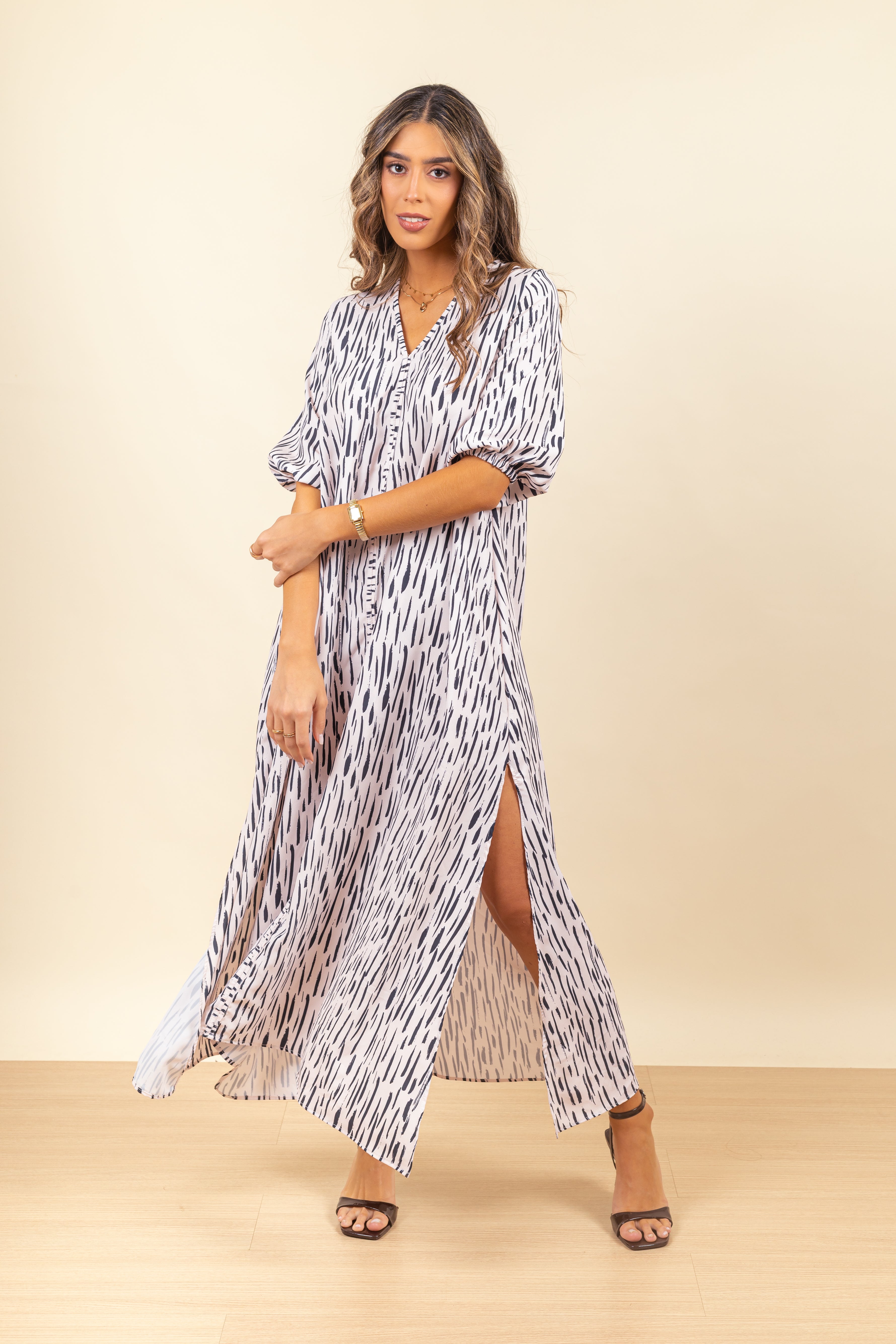 Vestido Suzanne Stripey