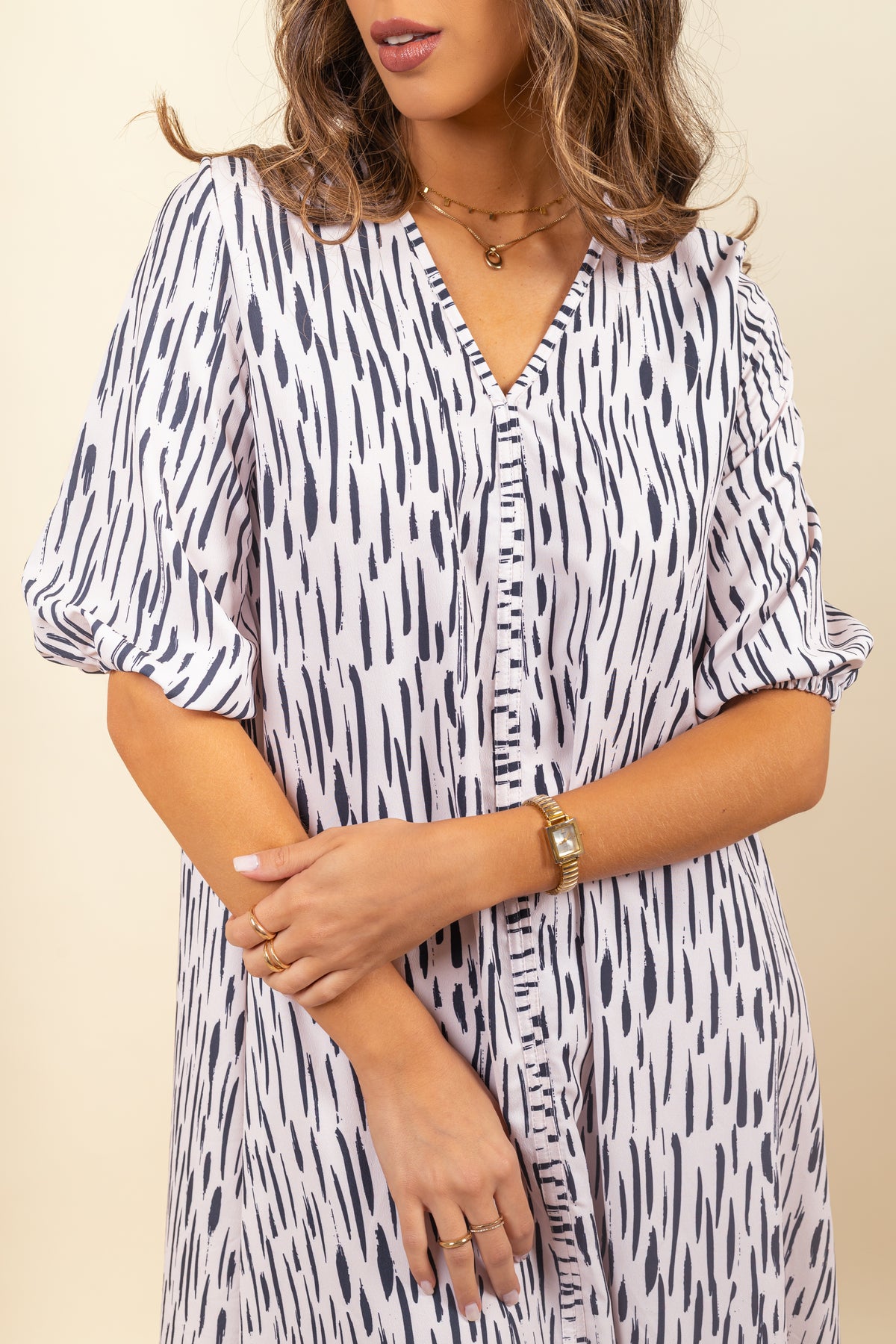 Vestido Suzanne Stripey