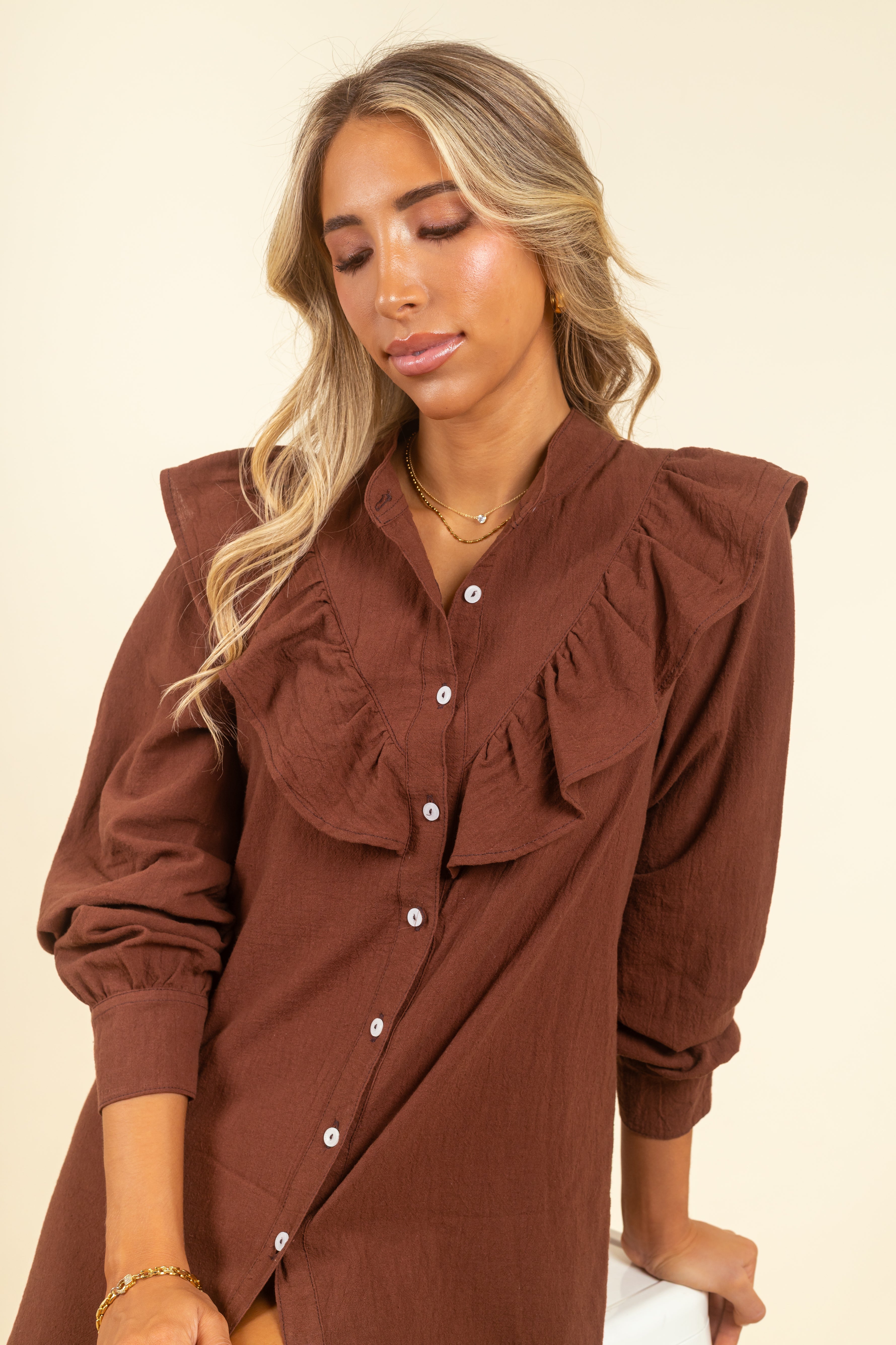Vestido Giulia Cocoa
