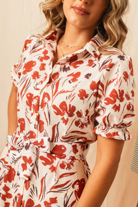 Vestido Cerdeña Maxi Fiori Rouge