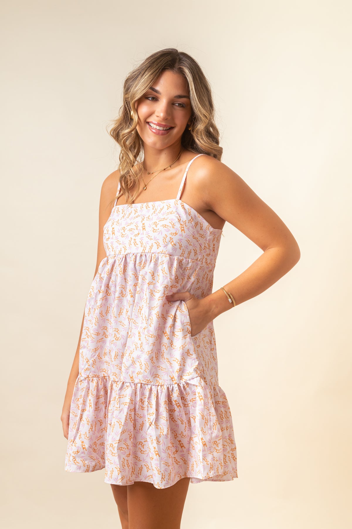 Vestido Romina Pink Citrus
