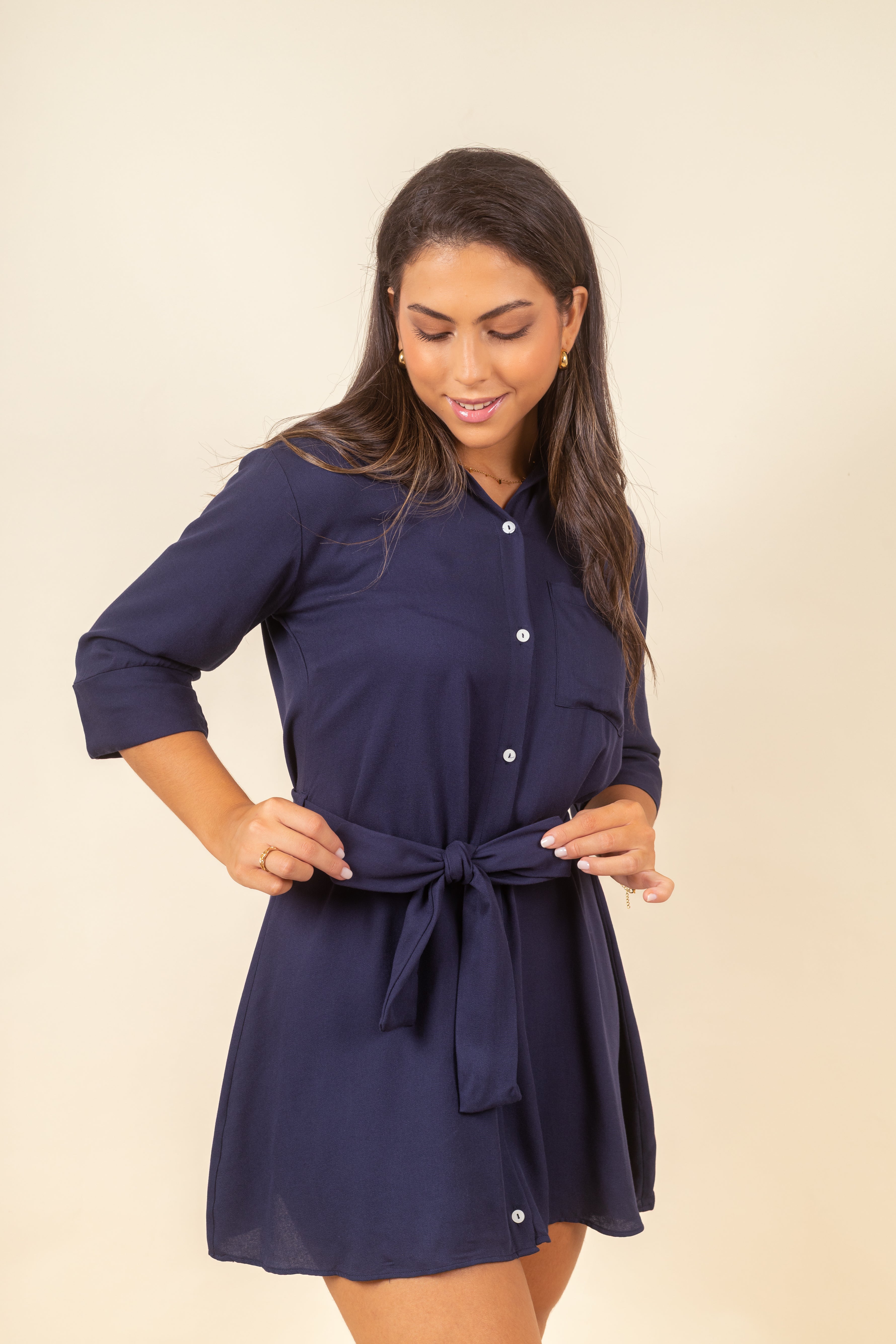 Vestido Mayara Navy