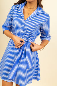 Vestido Mayara Ocean Stripes