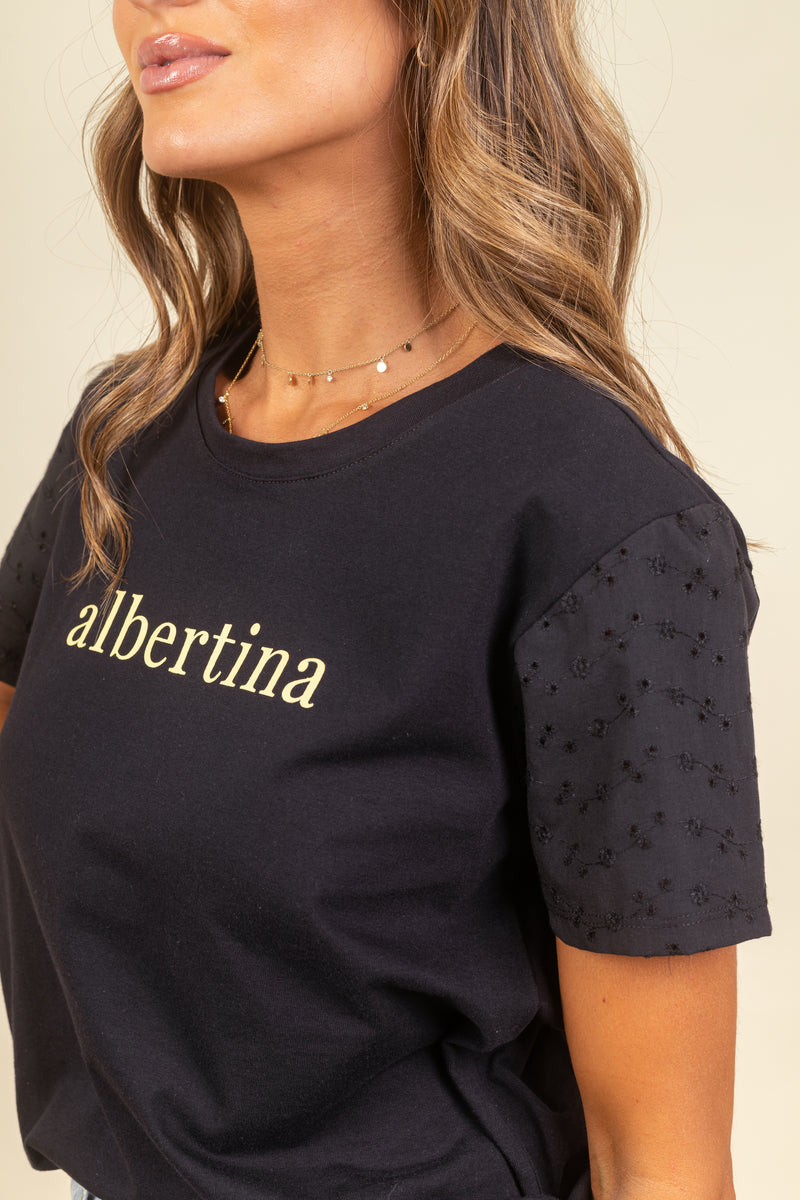 Remera Albertina Cotton Candy Yellow